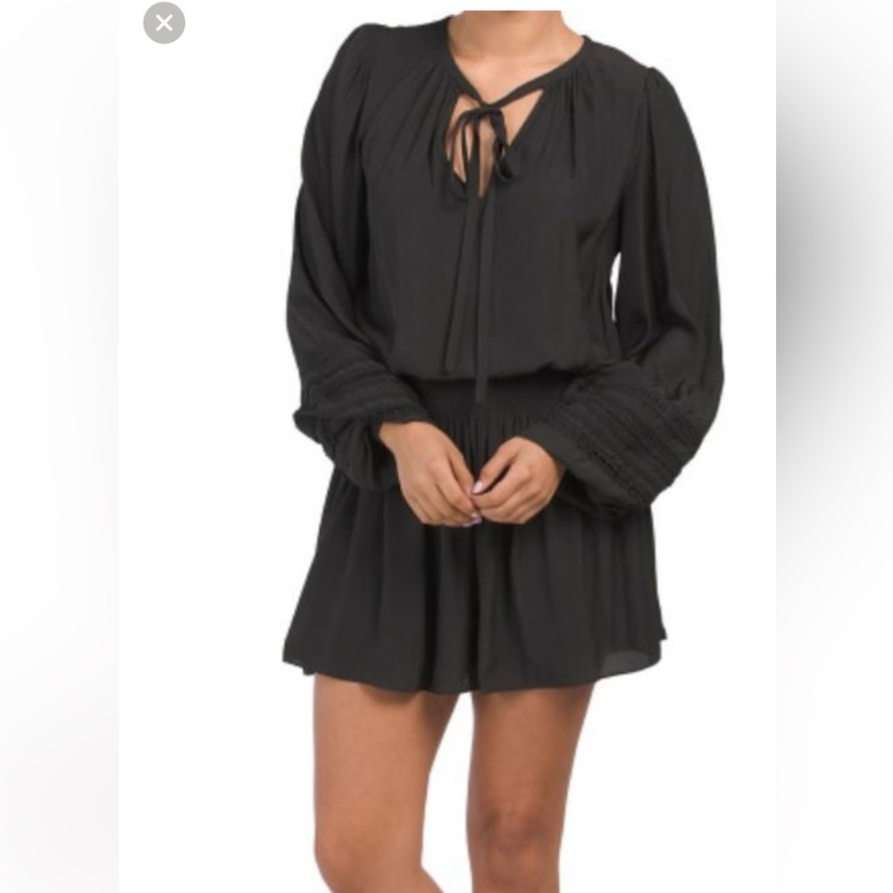 Ramy Brook small Rosey black dress brand new